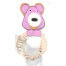 Ace Dog Toy: Made of SUEDE LEATHER